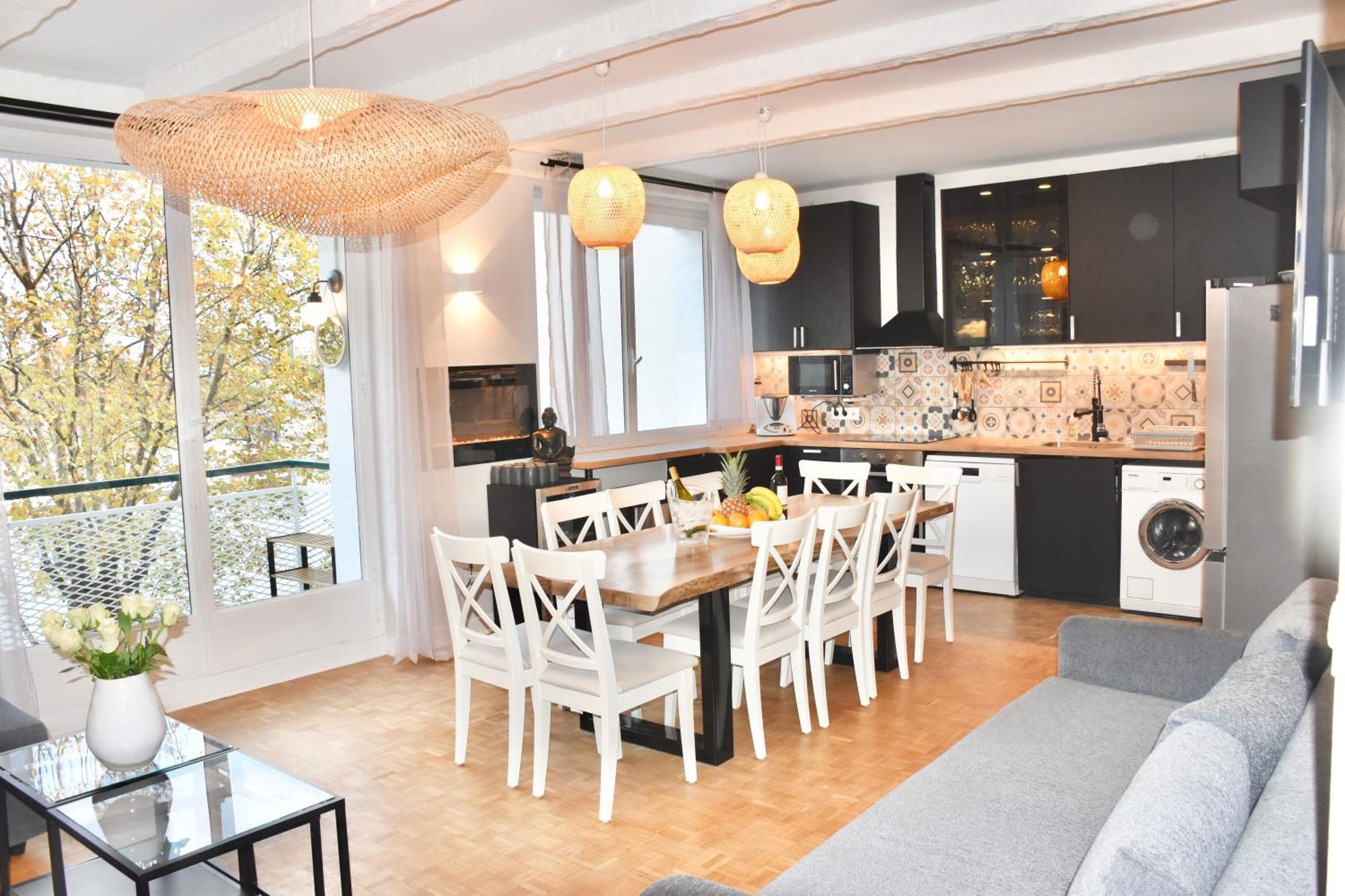 Apartment Parisnicostay - Cosy 4 Bedrooms Flat Seine River Экстерьер фото